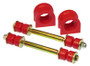Prothane Red Front Sway Bar Bushings for 07-14 Chevy Silverado
