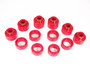 Prothane Red Cab Mount Kit for 88-98 GM Std Cab