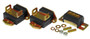 Prothane Black Motor & Trans Mount Kit for 67-81 GM