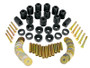 Prothane Black 1in Lift Body Mount Kit for 87-96 Jeep YJ Wrangler
