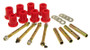 Prothane Red Rear Shackle Bushings for 76-86 Jeep CJ5/CJ7/CJ8