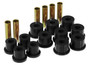 Prothane Black Rear Spring & Shackle Bushings for 88-98 GM