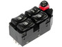 Dorman Power Window Switch - 5 Button 901-022 - angled view