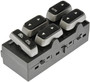 Dorman Power Window Switch - 5 Button 901-326 - angled view
