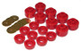 Prothane Red Body Mount Kit for 99-07 Chevy Silverado Canadian