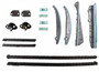 Enginetech TS387SJ Timing Chain Set for 2003-2005 Ford Lincoln Mercury Aviator Marauder Mustang 4.6L 281ci V8 - Replacement Chain Set