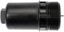 Dorman Oil Filter Cap - Plastic 921-021 - front view