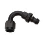 Allstar Performance 49465 | Pushlock Hose End Black 120 Deg Elbow -12