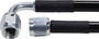 Allstar Performance 48434-15 | Coated Braided Line 15in #3Hose -3Str/-3 90 Steel