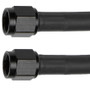 Allstar Performance 48350 | Coated Braided Line 9in #4 Hose -4 Str/-4 Str
