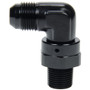 Allstar Performance 49590 | AN To NPT Swivel 90 Deg -6 x 1/2in