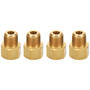 Allstar Performance 50121 | Adapter Fittings 1/8 NPT to 1/4 Line 4pk