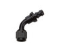 Allstar Performance 49442 | Pushlock Hose End Black 60 Deg Elbow -6
