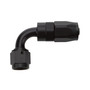 Allstar Performance 49353 | Reusable Hose End Black 90 Deg Elbow -8