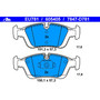 ATE Front Disc Brake Pad Set 605405 - diagram