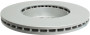 ATE Coated Front Disc Brake Rotor SP22115