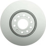 ATE Coated Front Disc Brake Rotor SP25137 - front view