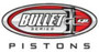 Bullet Pistons Flat Top Piston Set 3.905in Bore w/Rings -2.70cc for GM LS