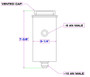Universal Aluminum Power Steering Tank -10AN/-6AN Fittings