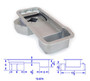 Rear T-Sump Road Race Oil Pan for Ford 332-428 FE 7qt