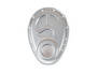 Timing Cover for Chevy SBC Gold Iridite Steel