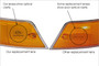 Tail Light Lens 91163192303 - left view