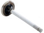 Enginetech EM4357 Stellite Faced Exhaust Valve for 1996-2006 Suzuki GM Chevrolet - Engine Exhaust Valve - Engine Rebuild Component