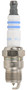 Fine Wire Platinum Spark Plug 6722 - front view