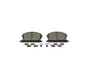 Front Disc Brake Pad Set BC1709 - bottom view