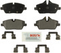 Front Disc Brake Pad Set BE1308H - kit contents