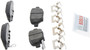 Rear Disc Brake Pad Set BE1033H - right view
