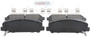 Front Disc Brake Pad Set BE1509H - back view
