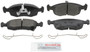 Front Disc Brake Pad Set BE1568H - front view