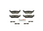 Rear Disc Brake Pad Set BE1120H - front view