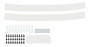Dominator Race Products Valance for Camaro SS White | 345-WH