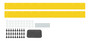 Dominator Race Products Valance for Killer Z Camaro 81 Yellow | 347-YE