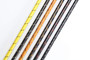 Lokar Throttle Cable Vintage Series 2ft Woven Cotton Black/White Universal
