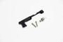 Lokar Black Throttle Cable Bracket for Holley Sniper EFI Long | XTCB-40HS1