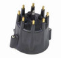 MSD Ignition 84333 | Distributor Cap V8 HEI Terminals Black with Wire Retainer