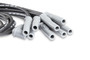 Black Super Conductor Spark Plug Wire Set for 8-Cylinder Multi-Angle HEI