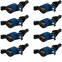 MSD Ignition 824385 | Blaster Ignition Coil Blue for Ford 3-Valve V8 8-Pack