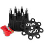 MSD Ignition 79193 | Universal Distributor Cap and Rotor Kit