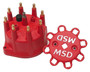 MSD Ignition 8431 | Universal Red Distributor Cap