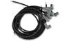 Universal Black Super Conductor Spark Plug Wire Set 8-Cylinder 90-Degree