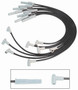 Black Super Conductor Spark Plug Wire Set for Chevy Big Block 1988-On