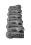 Universal 90-Degree Spark Plug Boot Gray Silicone with Logo 50-Pack