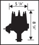 MSD Ignition 8516 | Distributor for Jeep 232-258