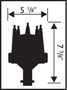 MSD Ignition 8517 | Billet Distributor for Buick V8 400-455