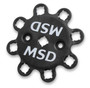 MSD Ignition 85557 | Pro-Billet Distributor with Black Cap for Chevy V8