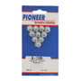 Pioneer Timing Cover Bolt Kit Hex Head Steel Natural for SBC Set of 10